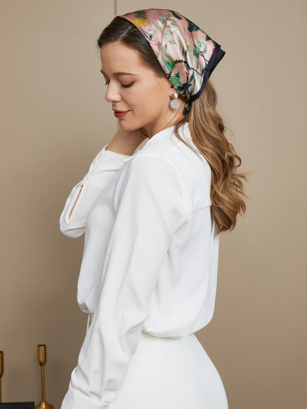 SilkSilky FR Pure Soie Scarf Multi 005