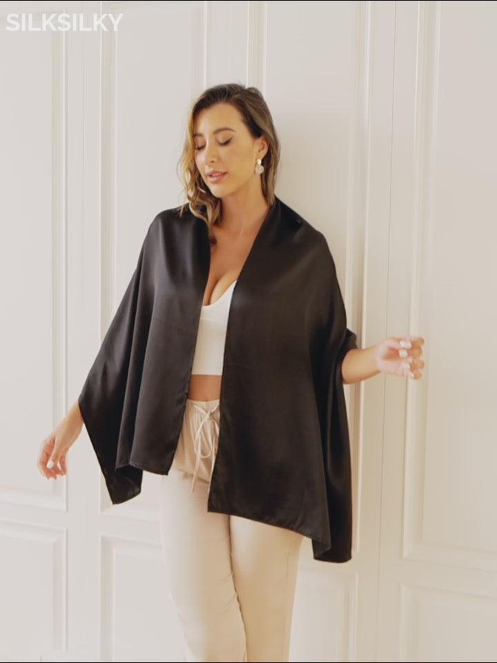 SilkSilky-FR Pure Soie Scarf video 001