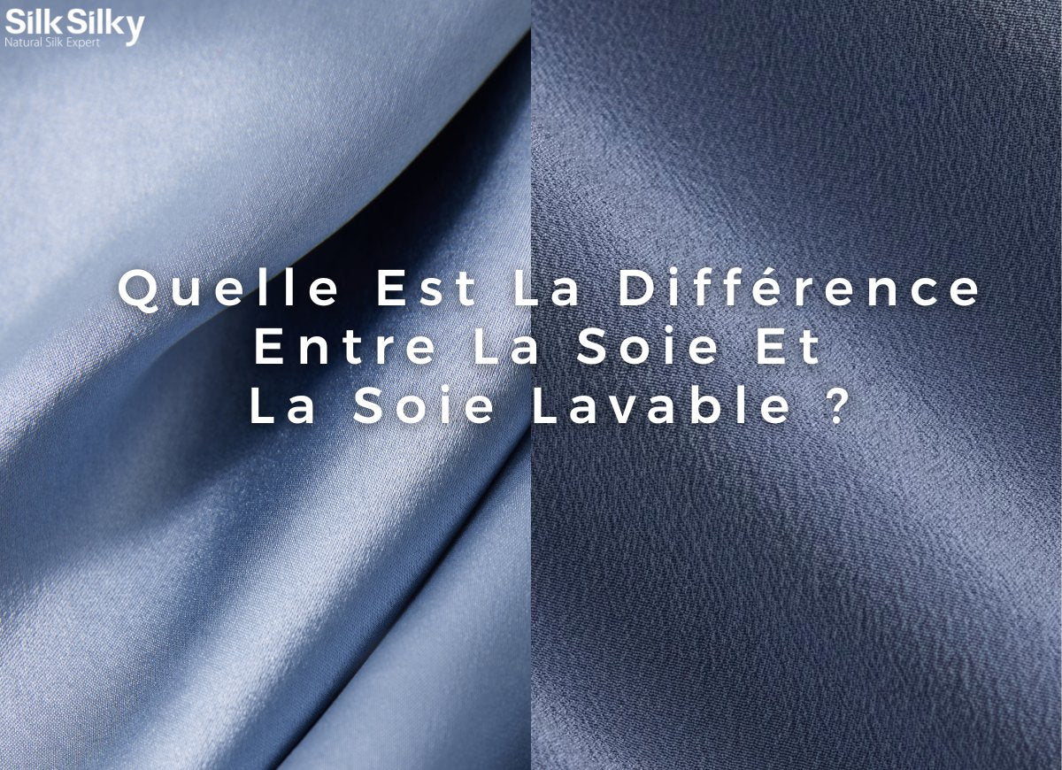 difference between silk and washable silk