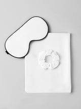 [Blanc] SilkSilky-FR 19Momme Pure Soie Pillowcase Set 005