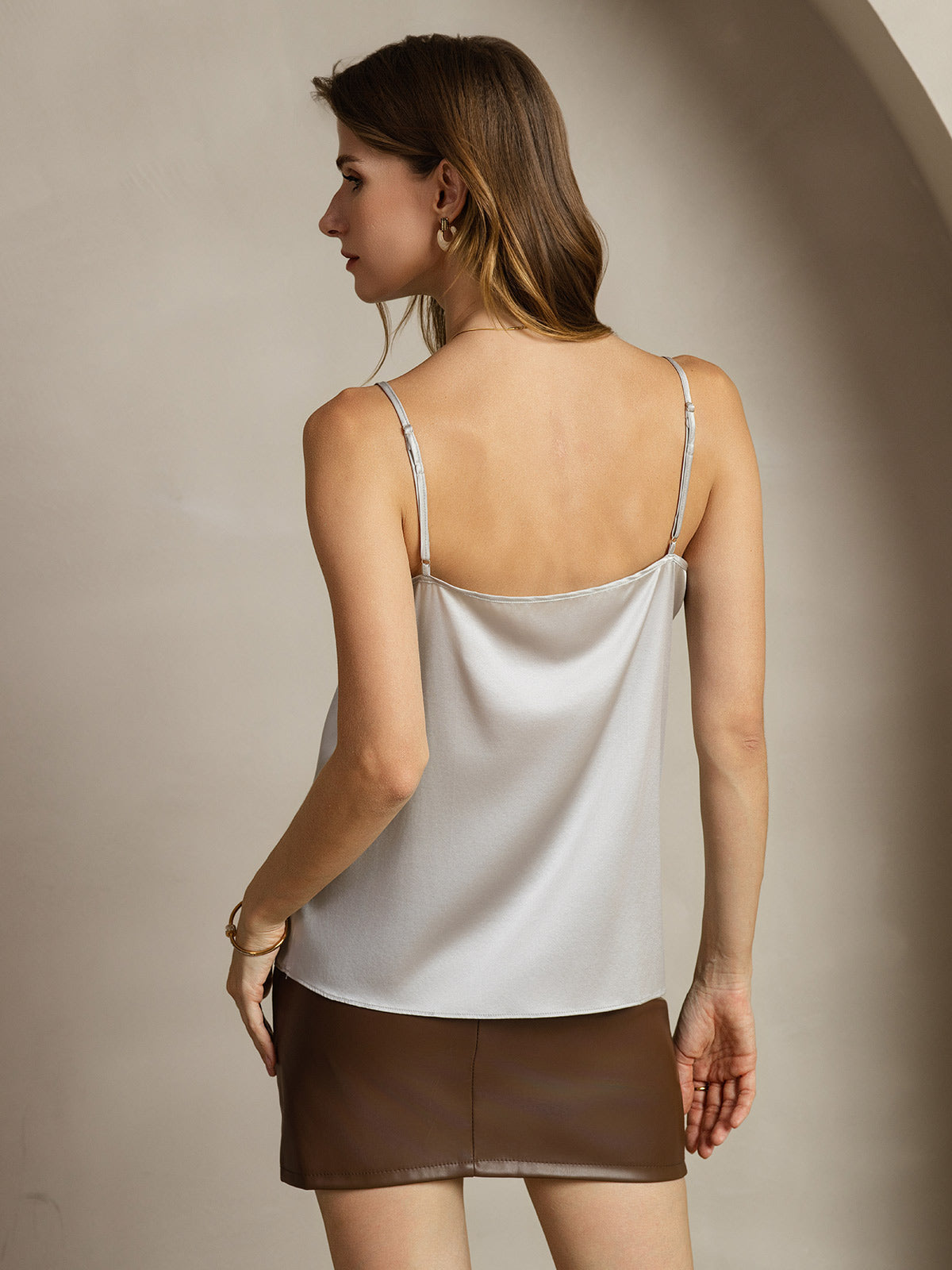 [Argent] SilkSilky-FR 19Momme Soie Camisoles 002