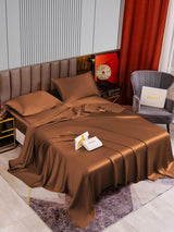 [Café] SilkSilky-FR 22Momme Pure Soie Bedding Set 002,