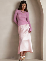 [Rose] SilkSilky-FR 19Momme Jupes 007
