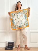 [P066] SilkSilky-FR Pure Soie Scarf 001