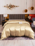 SilkSilky FR 19Momme Pure Soie Duvet Cover Beige 002