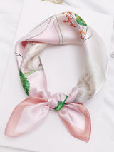 [P045] SilkSilky-FR Pure Soie Scarf 001