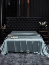 [Bleu Grisâtre] SilkSilky-FR Duvet Covers 002