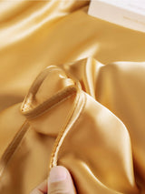 [Champagne] SilkSilky-FR Parure de Lit Soie 006