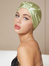 [Vert Clair] SilkSilky-FR Bonnets de Nuit 001
