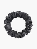 SilkSilky-FR 19Momme Pure Soie Scrunchie Noir 004