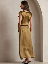 [Brun] SilkSilky-FR 19Momme Jupes 004