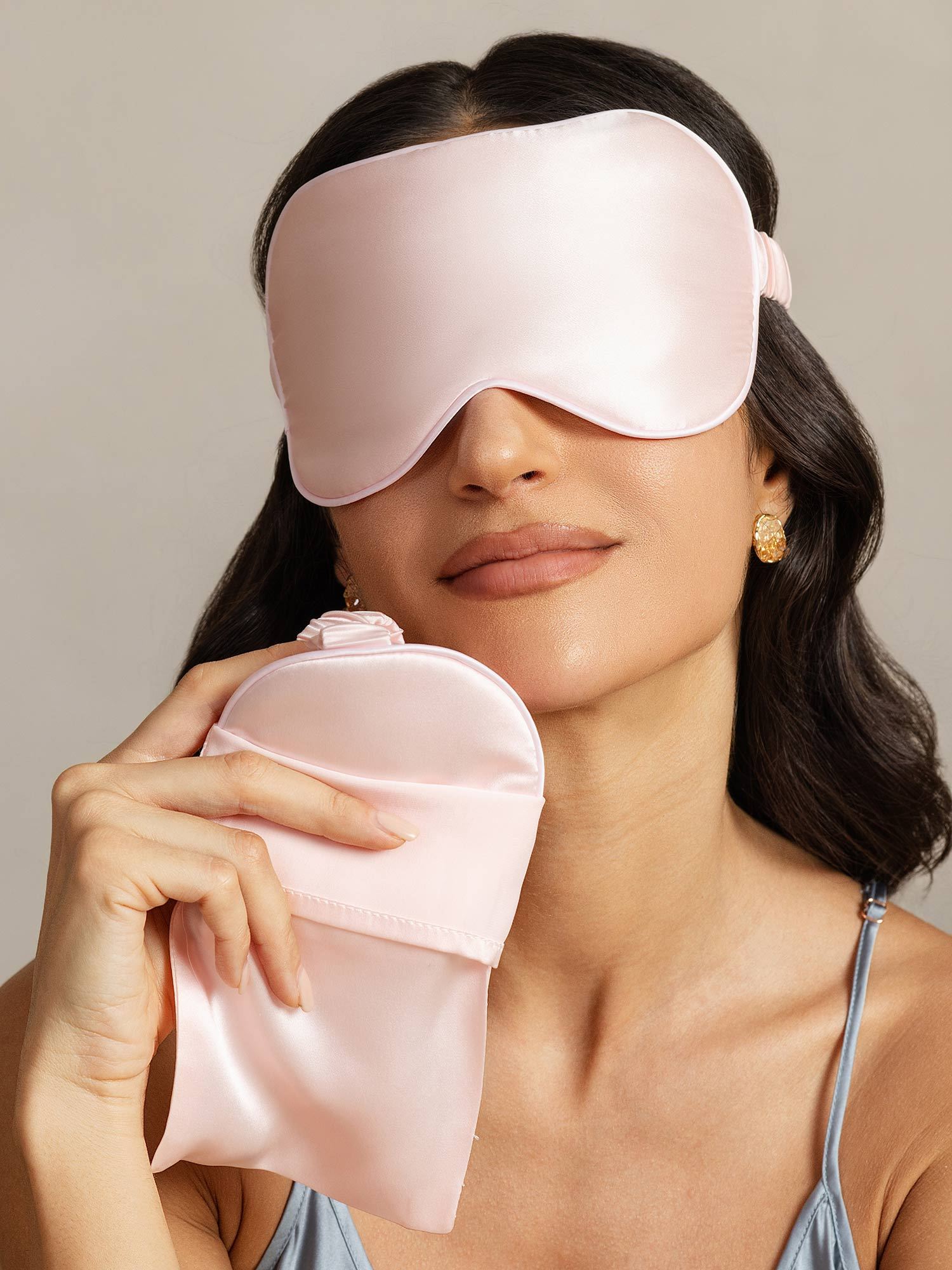 [Rose] SilkSilky-FR Soie Eye Mask 007