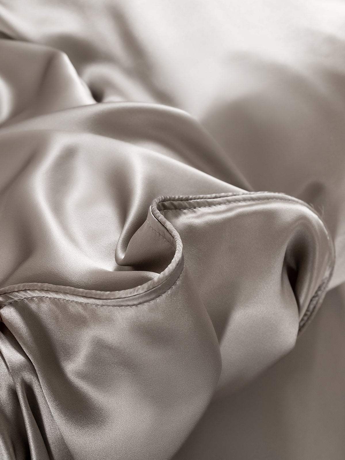 [Gris] SilkSilky-FR 25Momme Pure Soie Bedding Set 007