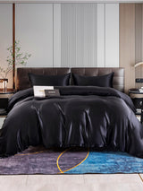 [Noir] SilkSilky-FR 22Momme Pure Soie Bedding Set 001,