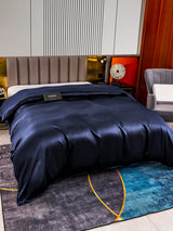 [Bleu Foncé] SilkSilky-FR 22Momme Duvet Covers 003