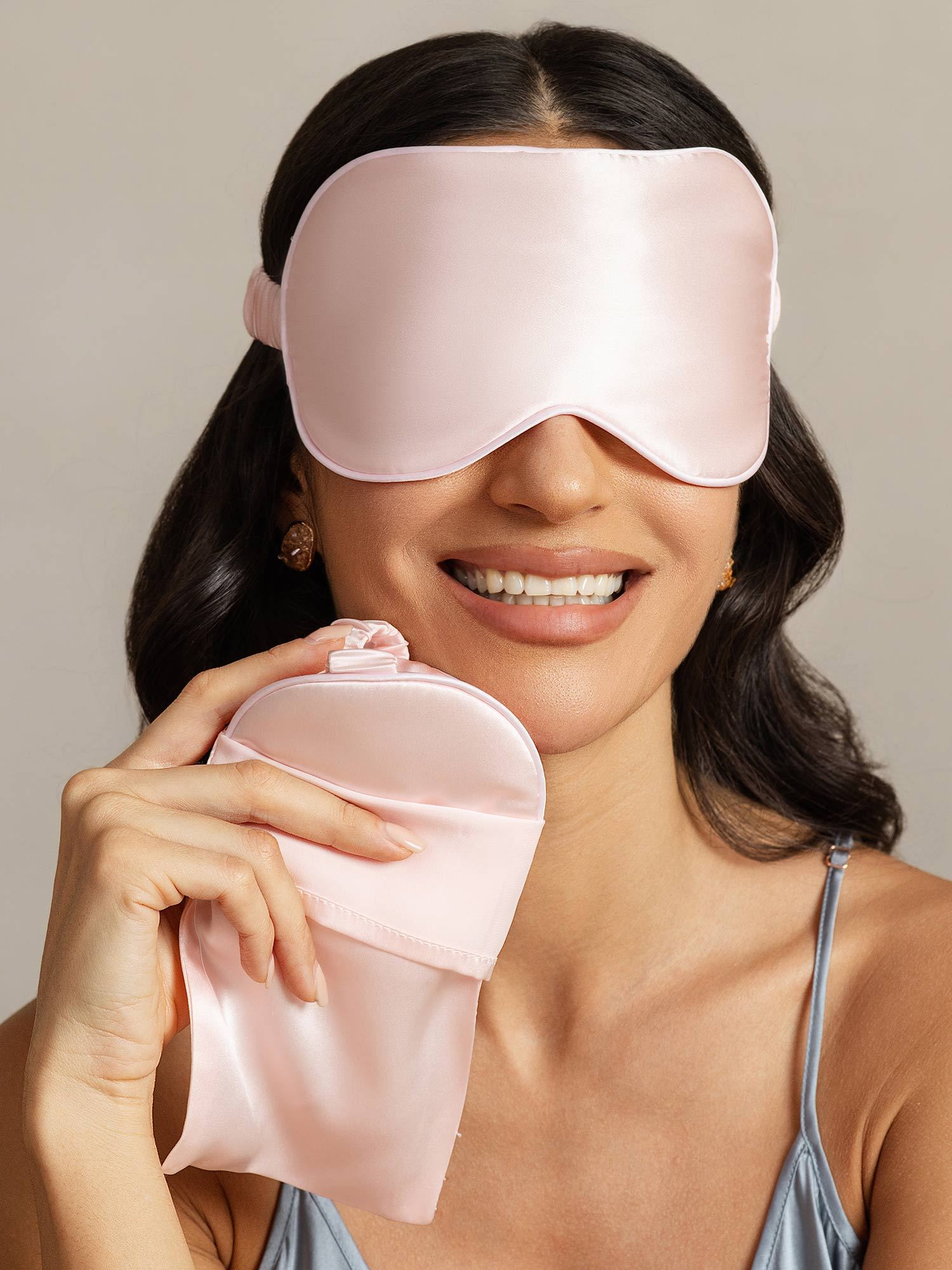 [Rose] SilkSilky-FR Soie Eye Mask 004