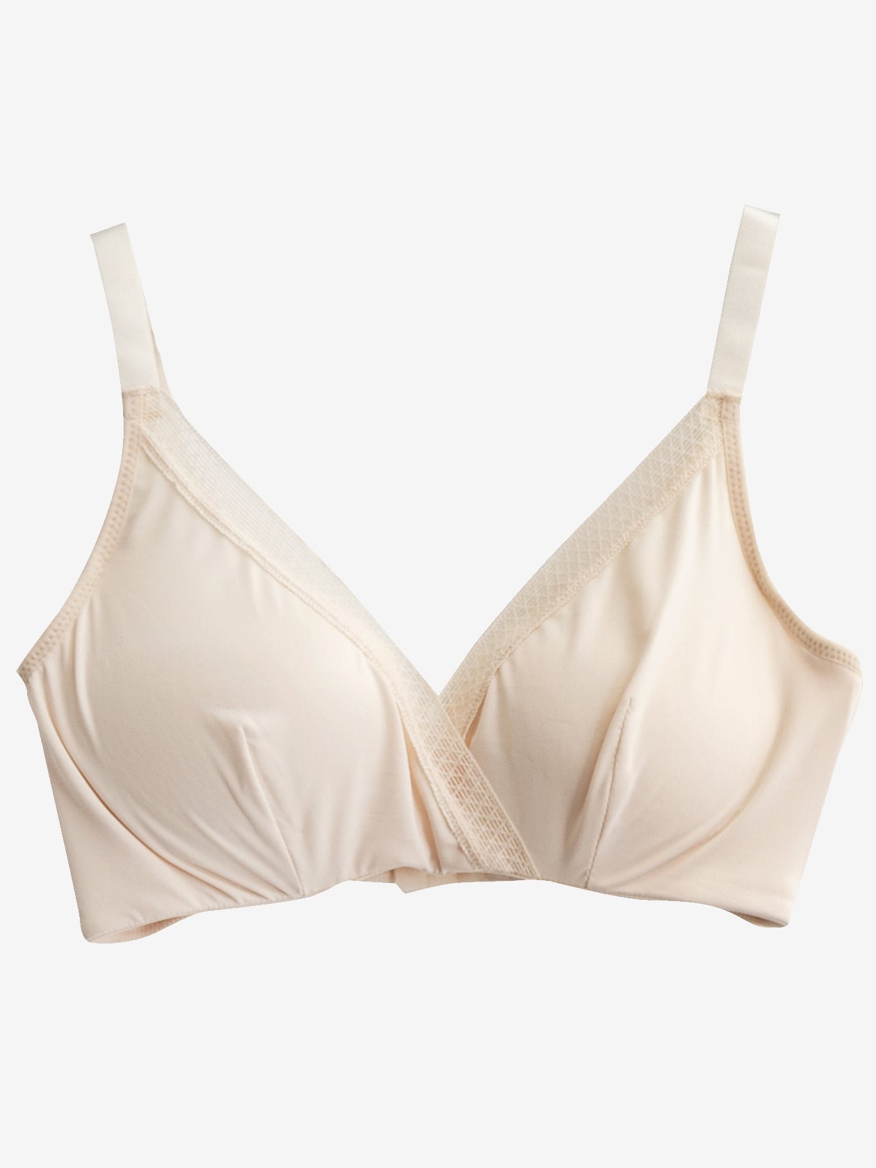 SilkSilky FR Soie Tricotée Bra Beige 005