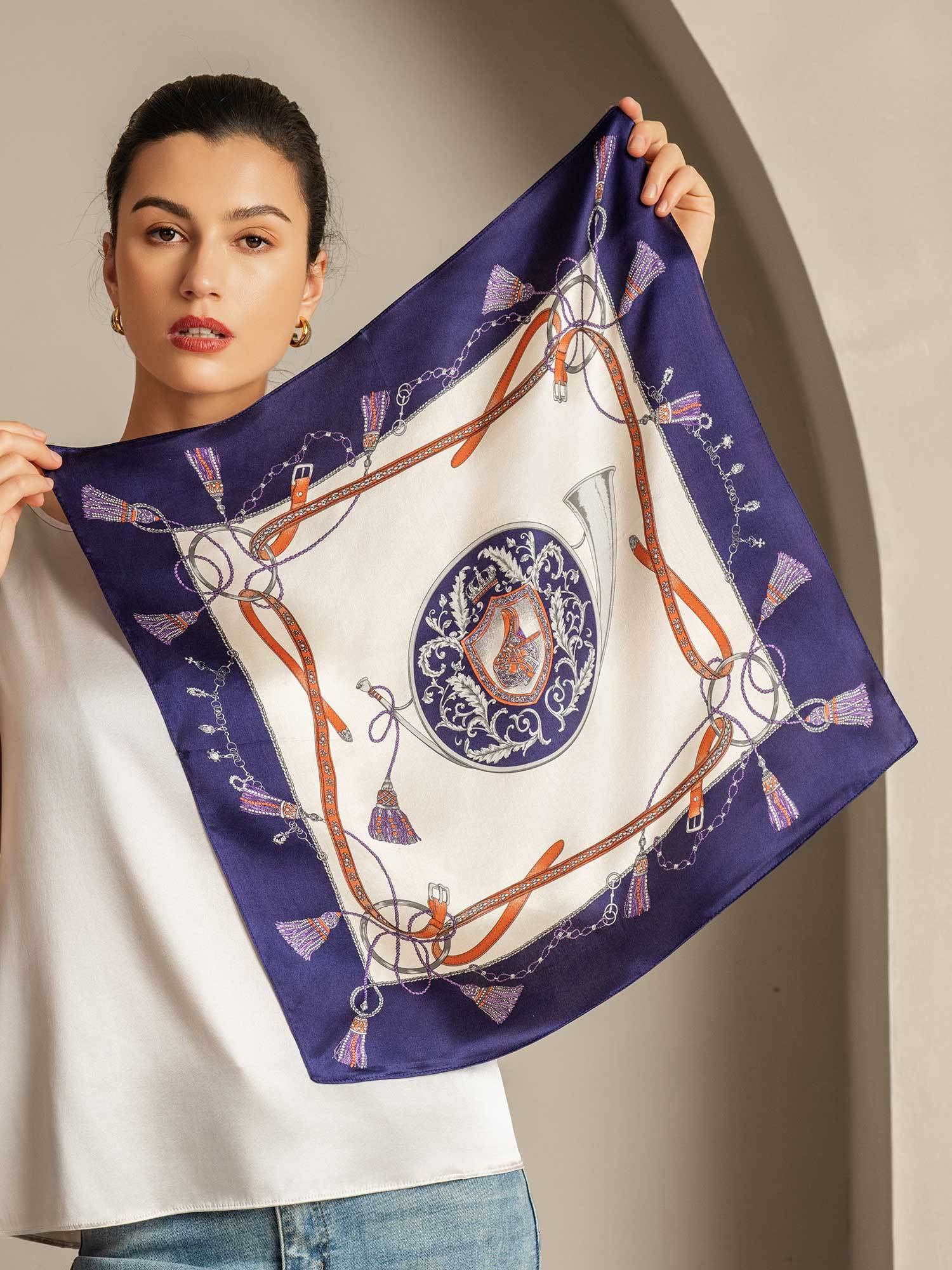 [P097] SilkSilky-FR Soie Scarf 006