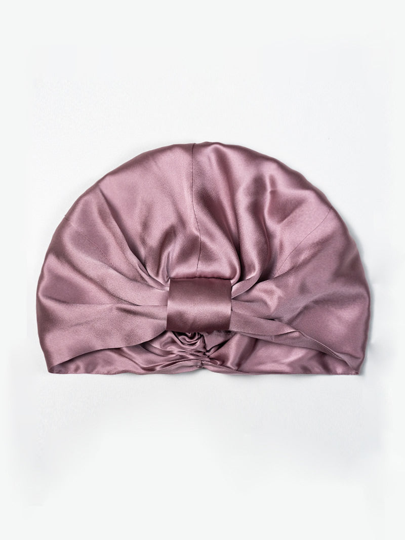 SilkSilky-FR-Pure-Soie-Sleep-Cap-Mauve-Pâle-005