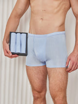 [Bleu Clair] SilkSilky-FR Homme Sous-vêtements 001