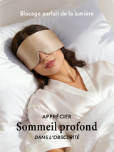 [Beige] SilkSilky-FR Masques pour les Yeux 003