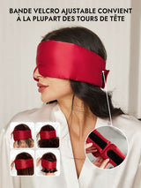 [Rouge Vineux] SilkSilky-FR Masques pour les Yeux 004