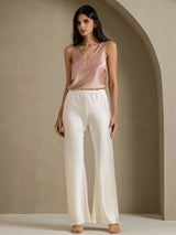 [Ivory] SilkSilky-FR Femme Pantalons 005