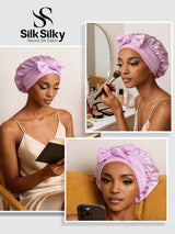 [Lavande] SilkSilky-FR Bonnets de Nuit 005