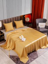 [Champagne] SilkSilky-FR Parure de Lit Soie 002