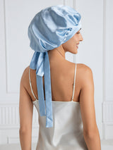 [Bleu Clair] SilkSilky-FR Bonnets de Nuit 001