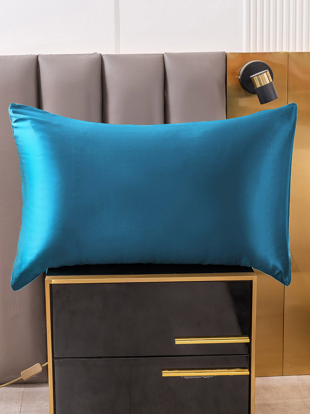[Bleu Royal] SilkSilky-FR 19Momme Pillowcase 004