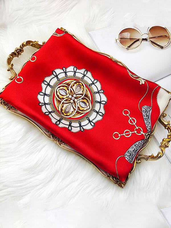 [P083] SilkSilky-FR Pure Soie Scarf 002,