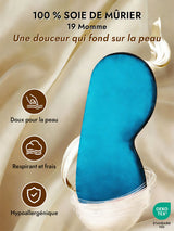 [Bleu Royal] SilkSilky-FR Masques pour les Yeux 003