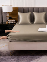 [Kaki] SilkSilky-FR Parure de Lit Soie 006