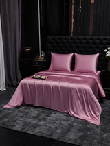 [Mauve Pâle] SilkSilky-FR Parure de Lit Soie 002