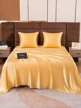 [Champagne] SilkSilky-FR Parure de Lit Soie 002