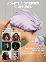 [Lavande] SilkSilky-FR Bonnets de Nuit 005