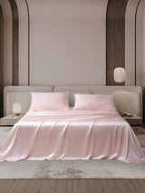 [Rose] SilkSilky-FR 22Momme Parure de Lit Soie 001