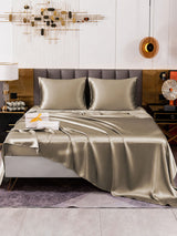 [Kaki] SilkSilky-FR Parure de Lit Soie 005