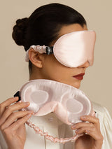 [Rose] SilkSilky-FR 22Momme Masques pour les Yeux 001