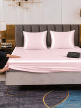[Rose] SilkSilky-FR Parure de Lit Soie 006
