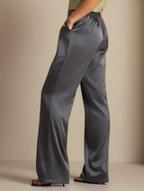 [Gris Foncé] SilkSilky-FR Femme Pantalons 002