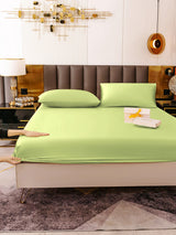 [Vert Menthe] SilkSilky-FR 19Momme Bedding Set 006