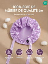 [Lavande] SilkSilky-FR Bonnets de Nuit 002