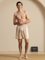 [Champagne] SilkSilky-FR Mens Sleep Bottoms 004