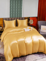[Champagne] SilkSilky-FR Parure de Lit Soie 002