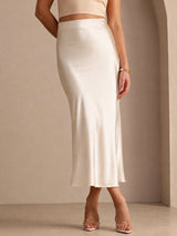 [Beige] SilkSilky-FR Jupes 003