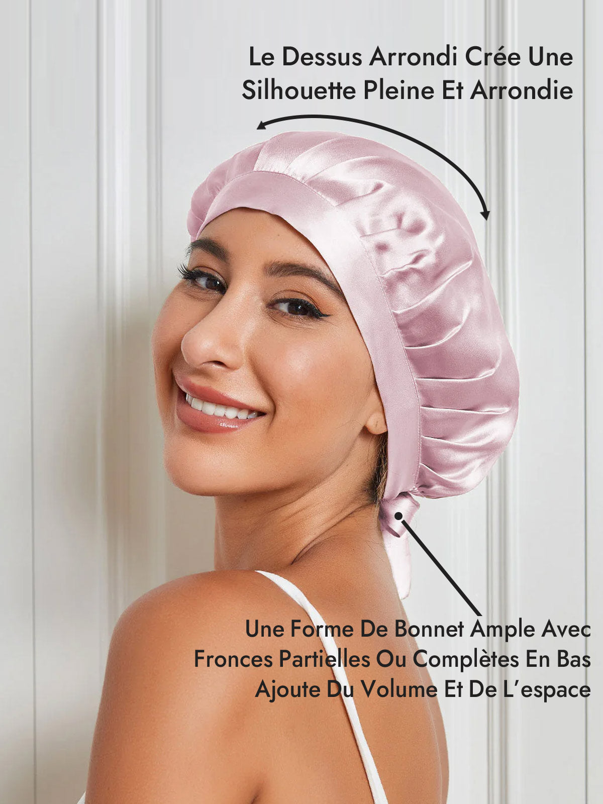 [Rose Clair] SilkSilky-FR Bonnets de Nuit 003