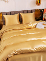 [Champagne] SilkSilky-FR Parure de Lit Soie 004