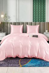 [Rose] SilkSilky-FR Parure de Lit Soie 001